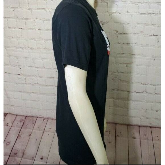 Levis T Shirt Small Mens Graphic Short Sleeve Black 100% Cotton - Picture 2 of 3